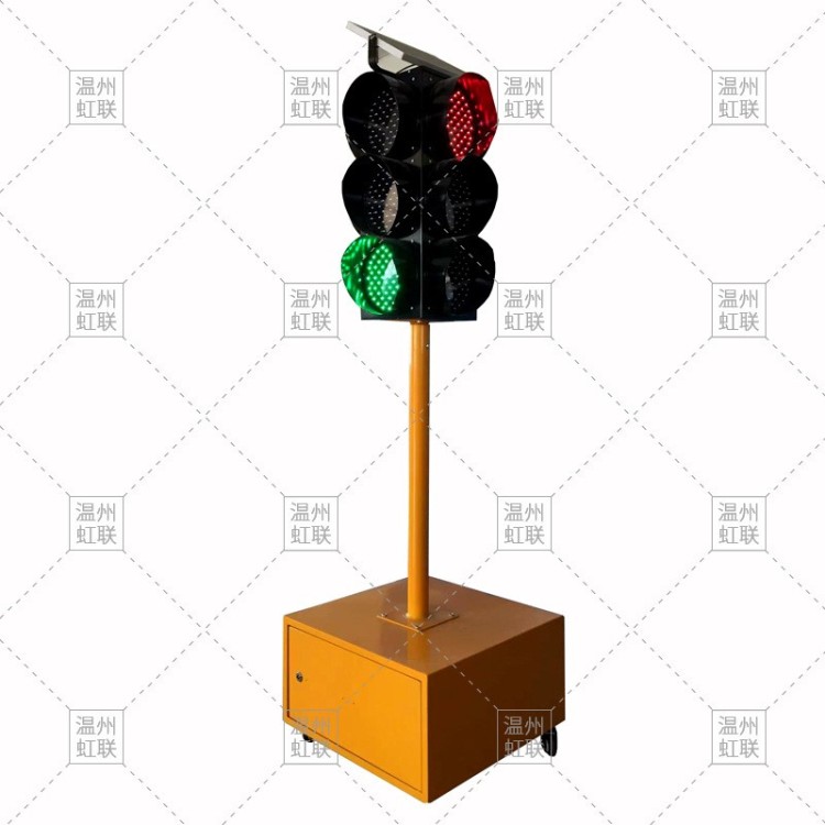 移动式太阳能电瓶双用信号灯