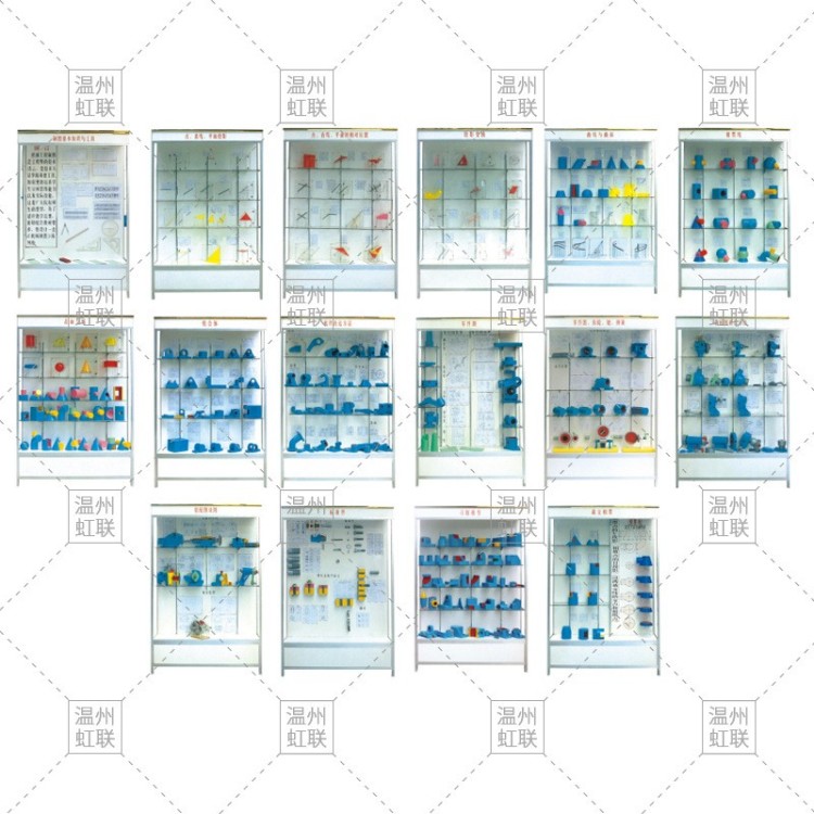 HL-M13型《机械制图》示教陈列柜