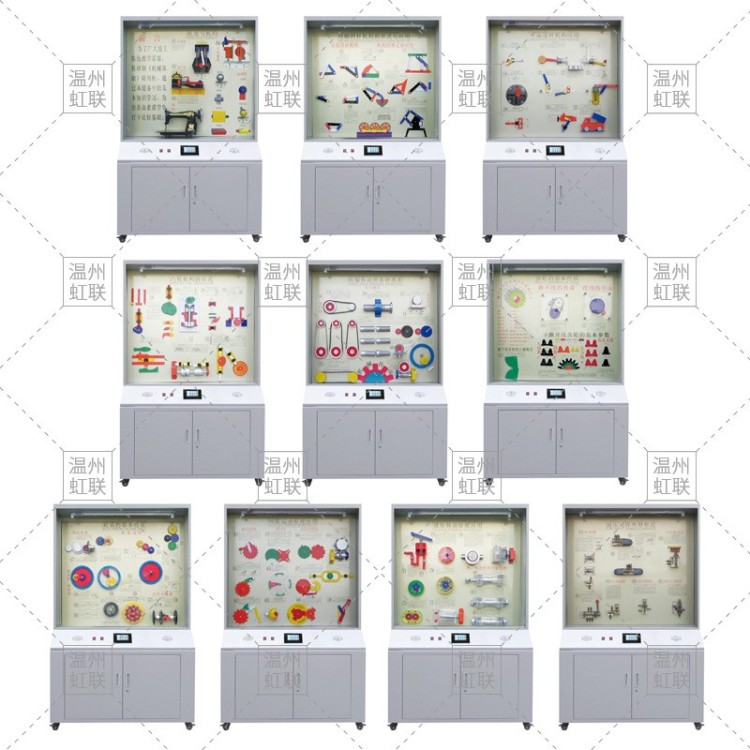 HL-T02《机械基础》示教陈列柜