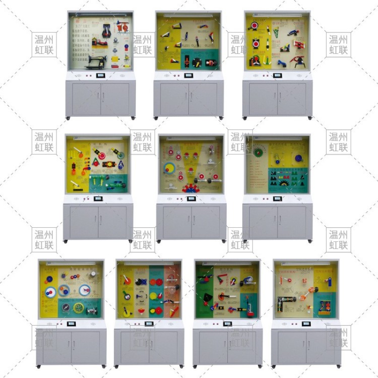 HL-T01《机械原理》示教陈列柜