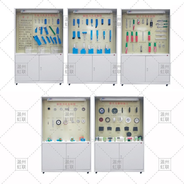 HL-T10《金属切削刀具》示教陈列柜
