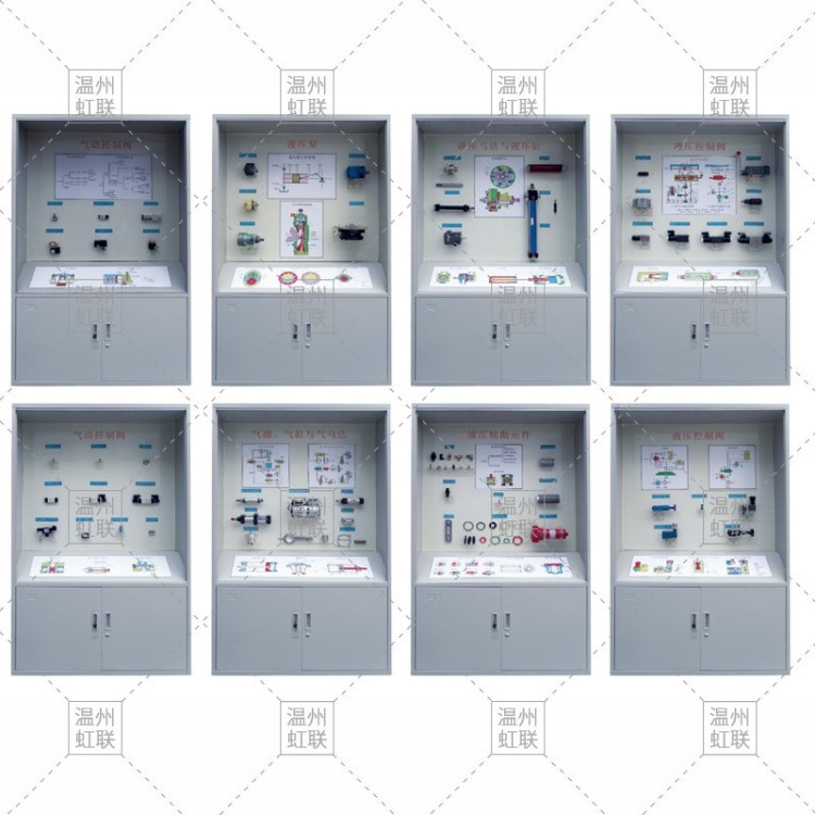 HL-T20 气动液压示教陈列柜