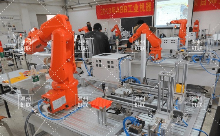 HL-JQR06工业机器人教学实训装置