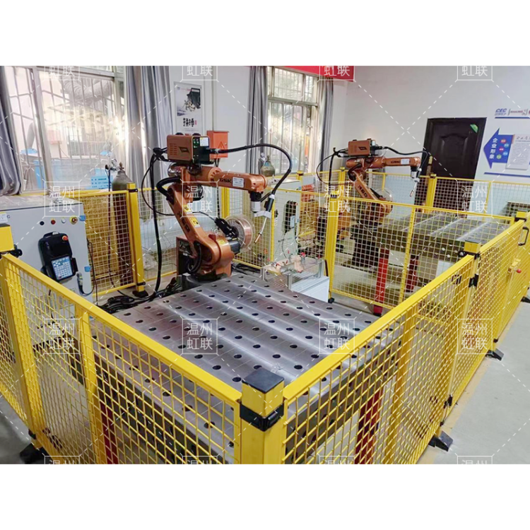 HL-JQR13机器人焊接工作站实训平台