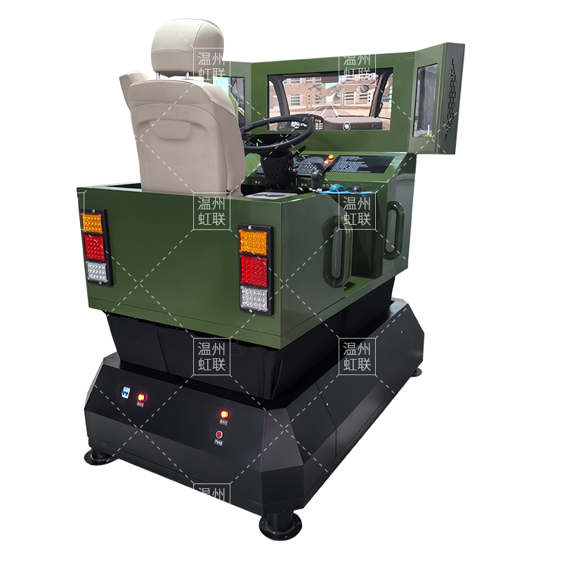 HL-S163V动感六轴单座VR汽车驾驶模拟器实训设备教学转载