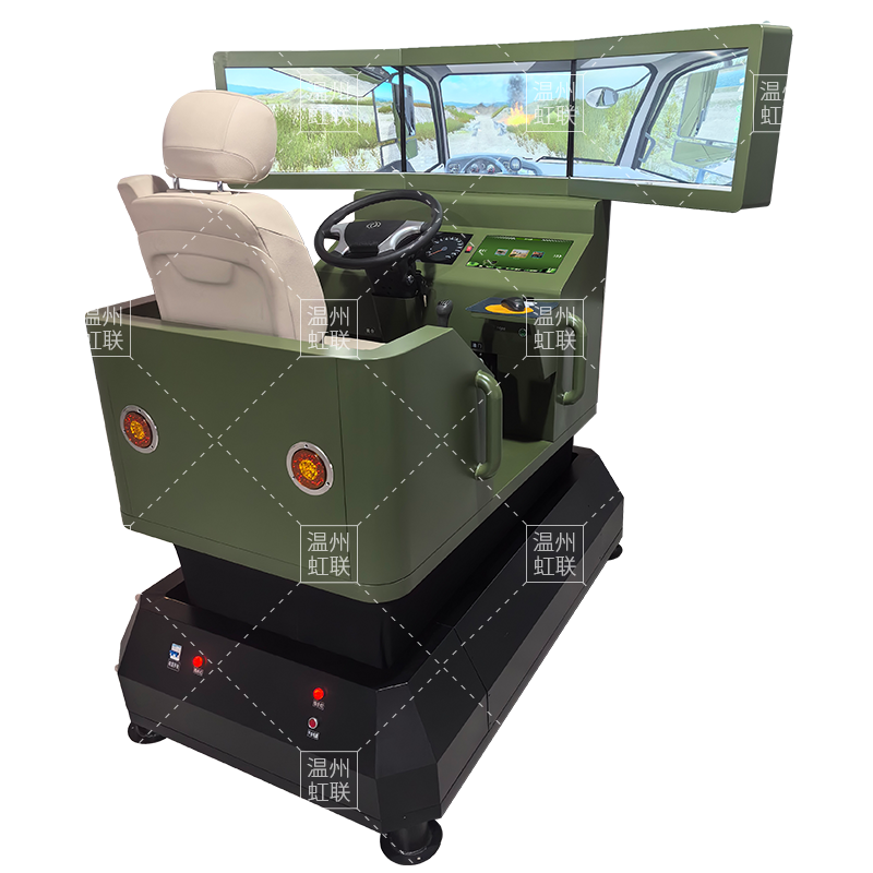HL-T135动感三轴单座汽车驾驶模拟器实训设备教学装置