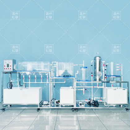 HL-W01污水处理厂立体布置模型（能运转）